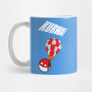 Kurwa! - A Polandball Movie Mug